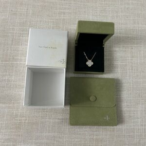 Van Cleef & Arpels Mother of Pearl Vintage Alhambra Necklace